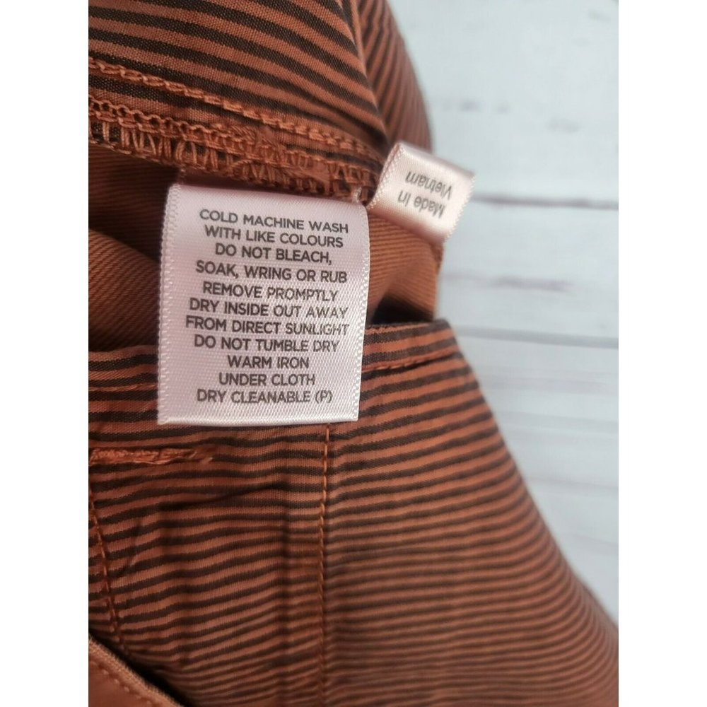 SPORTSCRAFT men's 'clinton' chino shorts size 102 / 40 terracotta BNWt $99.95 - Picture 8 of 10